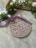 15cm Teacher Class Luxe Velvet Hoop