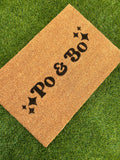 Personalised Family Retro Doormat