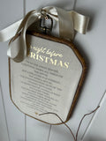 Twas the night before Christmas Wooden Print