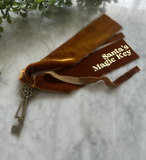 Limited Edition Santa’s Crushed Velvet Magic Keys - Gold on Gold