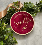 10cm Starry Night Luxe Velvet Hoop - Family Hoop
