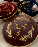 15cm Luxe Velvet Hoop