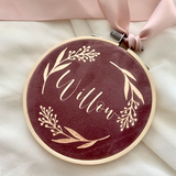 10cm Luxe Velvet Hoop