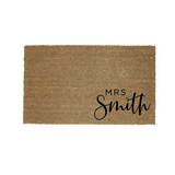 Surname Teacher Doormat