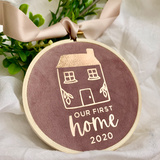 Our First Home Heirloom Hoop 10cm