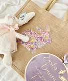 Jute Bunny Hunting Gift Bag