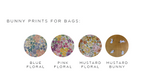 Jute Bunny Hunting Gift Bag