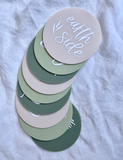 Natural Acrylic Milestone Disc Set