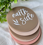 Blush Acrylic Milestone Disc Set