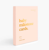 Baby Milestone Cards - Buttercream