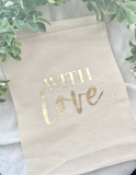 With Love Calico Pouch