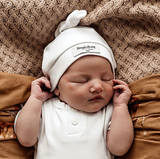 Milk Knotted Beanie