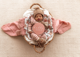Rosette Organic Muslin Swaddle
