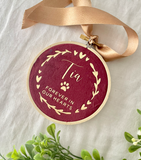 Hearts Pet Heirloom Hoop 10cm
