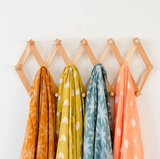 Bamboo Cotton Muslin - Ocean Palms