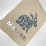 Bunny Gift Bag - Blue Floral