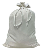 Velvet Santa Sack - Ivory
