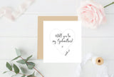 Will you be my Godmother/GodFather/GodParents - Scratch Off Card