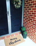 Merry Christmas Door Mat