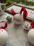 Personalised Ceramic Bauble