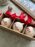 Personalised Ceramic Bauble