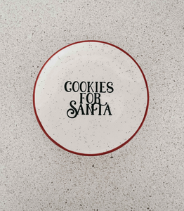 Cookies for Santa Plate - PRE-ORDER DUE OCTOBER