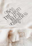 Frill Twas the night before Christmas Pillow Case