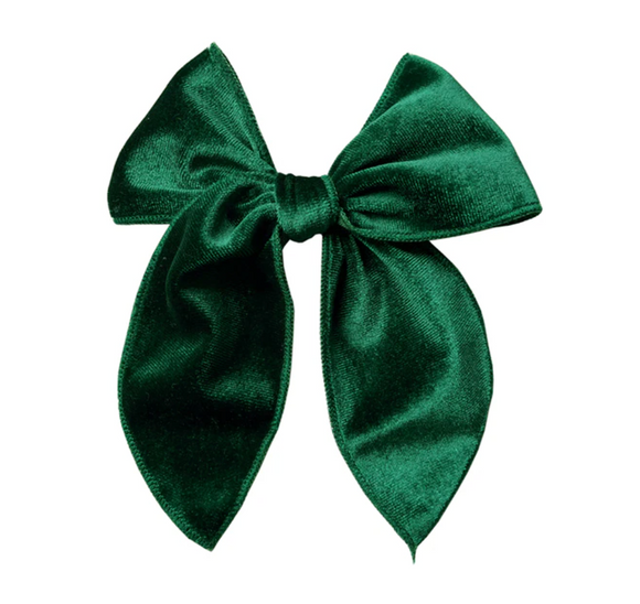 Emerald Hair Bow