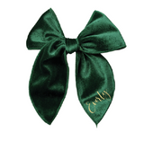 Emerald Hair Bow