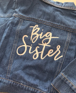 Unisex Girls and Boys Denim Jacket - Personalised