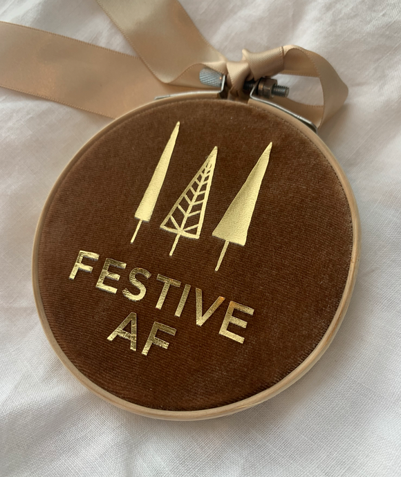 FESTIVE AF 10cm Ornament