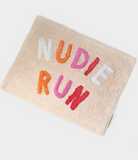 Peach Nudie Run Bath Mat