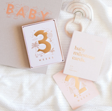 Baby Milestone Cards - Buttercream
