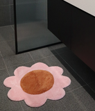 Clay Flower Bath Mat