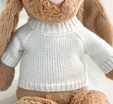 Jellycat Knitted Jumper - White