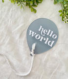 Hello World Balloon Announcement