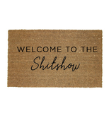 Welcome to the Shit Show Doormat Funny