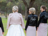 Babe Leather Bridal Jacket Black