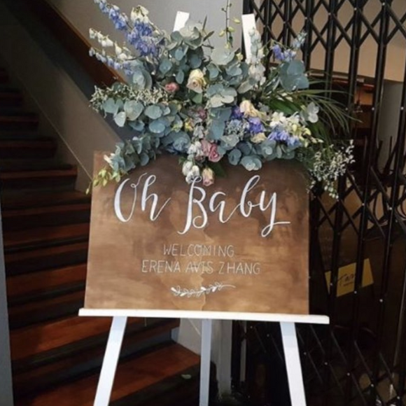 Maxi Oh Baby Welcome Sign
